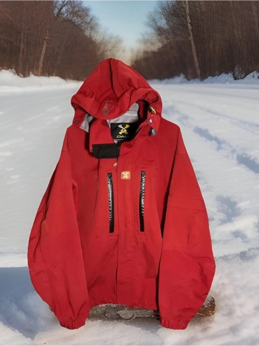 DNA Descente VTG Mens Medium Ski Snowboard Soft Shell Jacket Rare Gorpcore